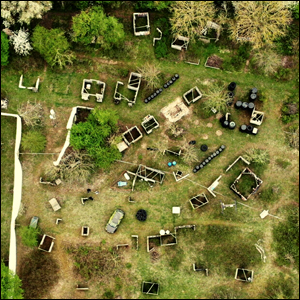 Notre terrain de jeux Paintball.