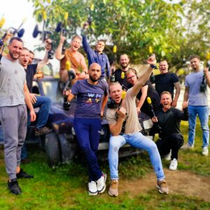 EVG et EVJF chez Red Alert Paintball, une journée au top.