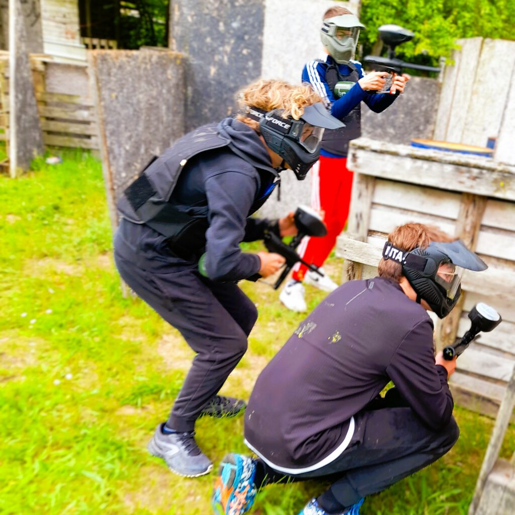 anniversaire enfants au Paintball.