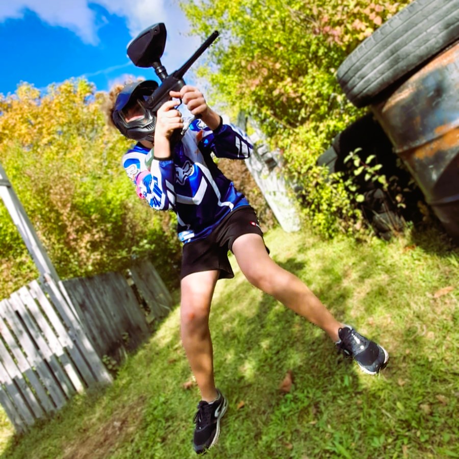 Battle Kids, le tournois paintball du mercredi après-midi.